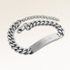 Bar halsband med personlig gravyr av text baktill