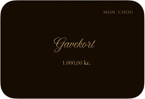 Mon Chou Gavekort Gratis levering - Mon Chou