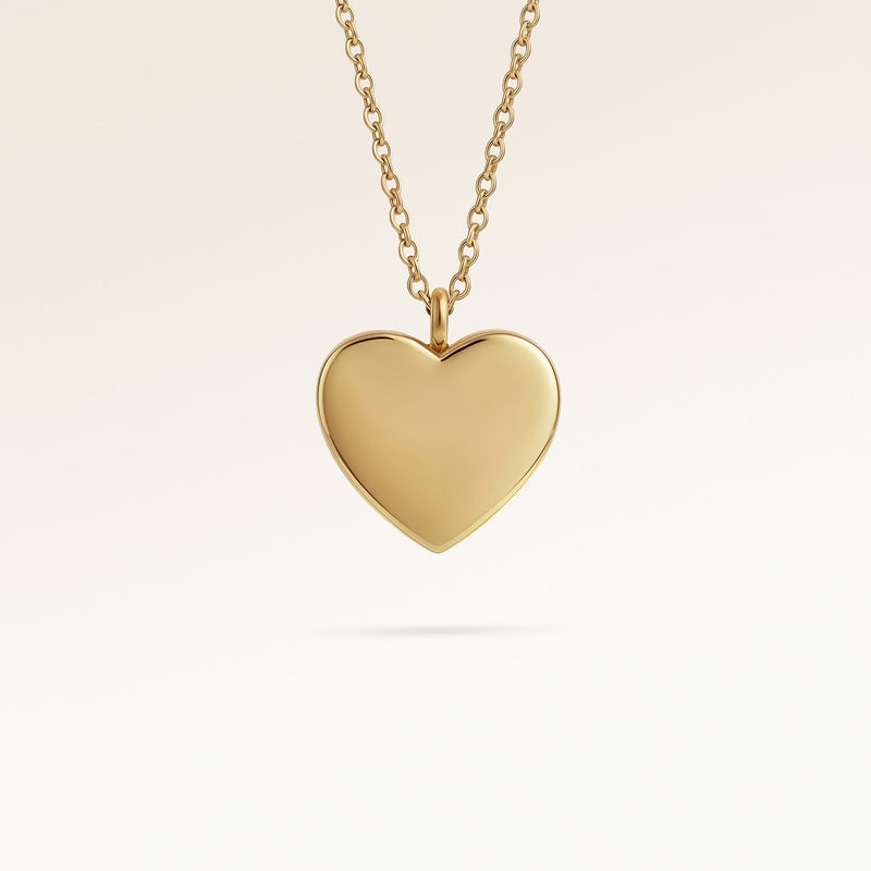 Halsband med blank baksida, redo för personlig gravyr av text, koordinater eller handstil
