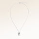 Hela fyrkantigt halsband i silver helt utlagt med fin justerbar silverkedja och minimalistiskt berlock för personlig gravyr